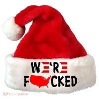 Were Fucked Pro Trump Republican Anti Biden Santa Hat thumb 0