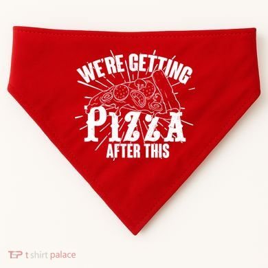 We're Getting Pizza After This USA-Made Doggie Bandana