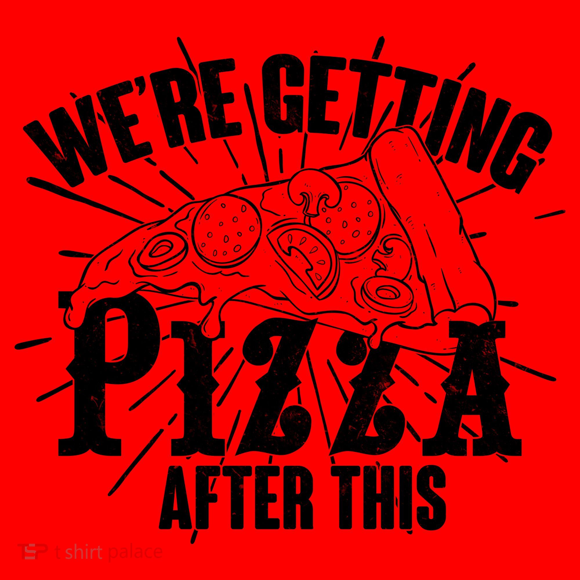 We're Getting Pizza After This Santa Hat