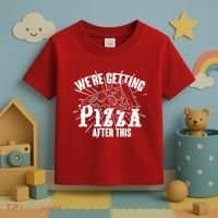 We're Getting Pizza After This Toddler T-Shirt thumb 3