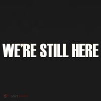 We're Still Here USA-Made Doggie Bandana thumb 2