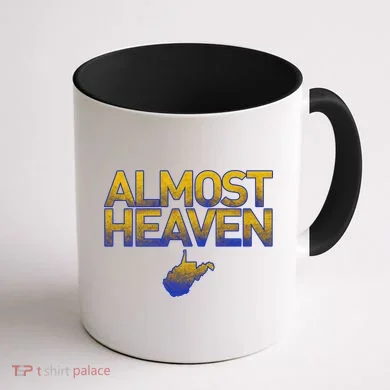 West Virginia Almost Heaven Coffee Mug back