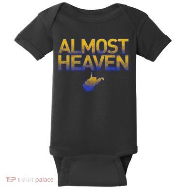 West Virginia Almost Heaven Baby Bodysuit