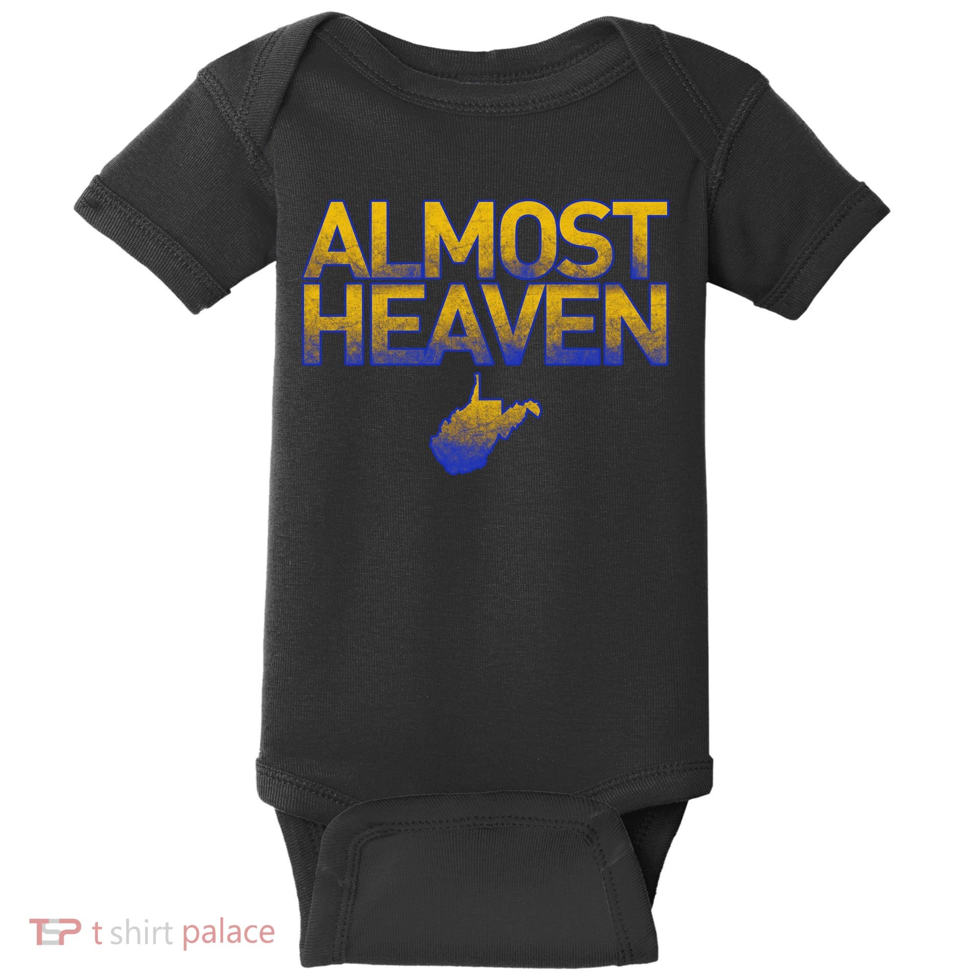 West Virginia Almost Heaven Baby Bodysuit