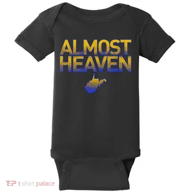 West Virginia Almost Heaven Baby Bodysuit