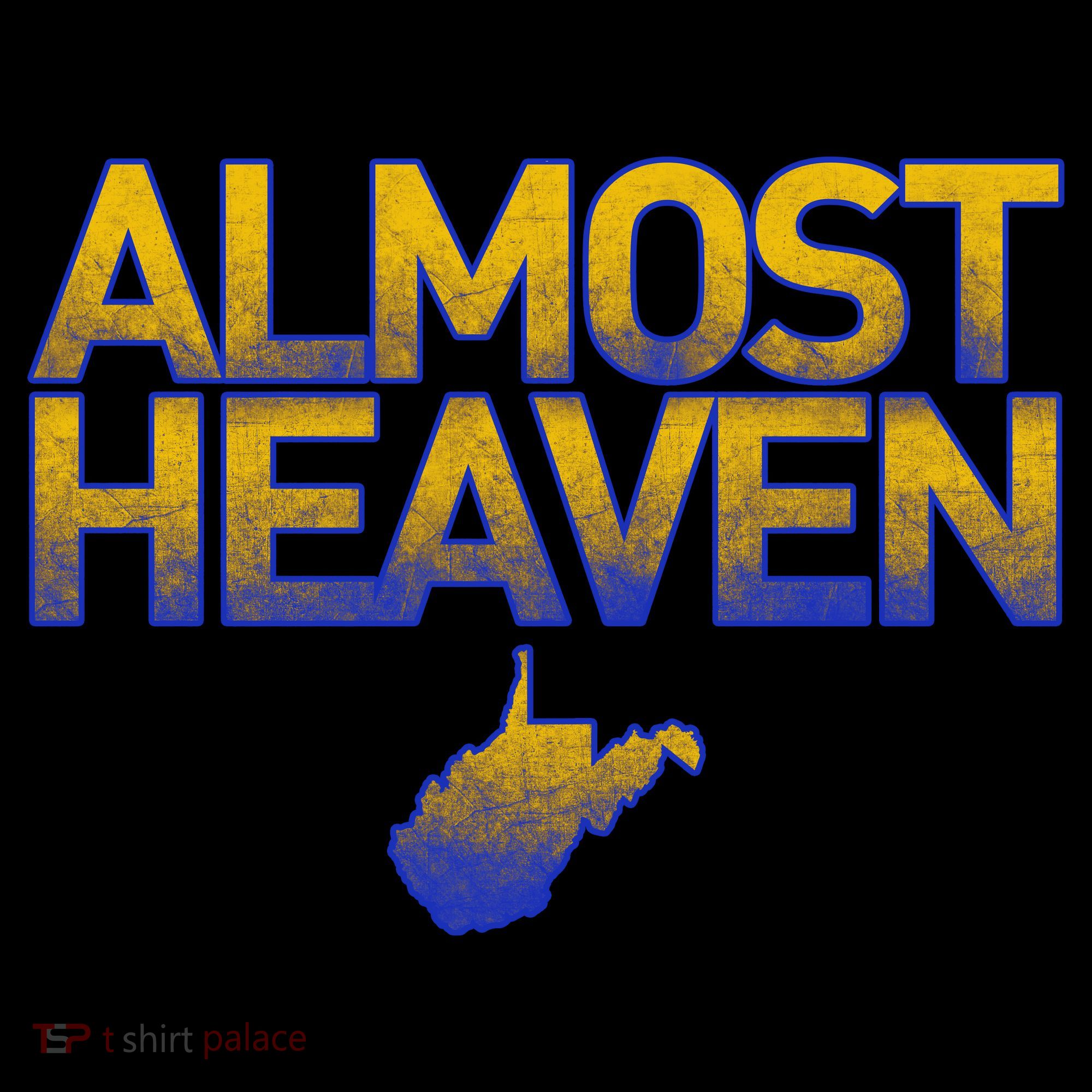 West Virginia Almost Heaven Tank Top