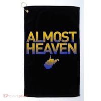West Virginia Almost Heaven Golf Towel thumb 0