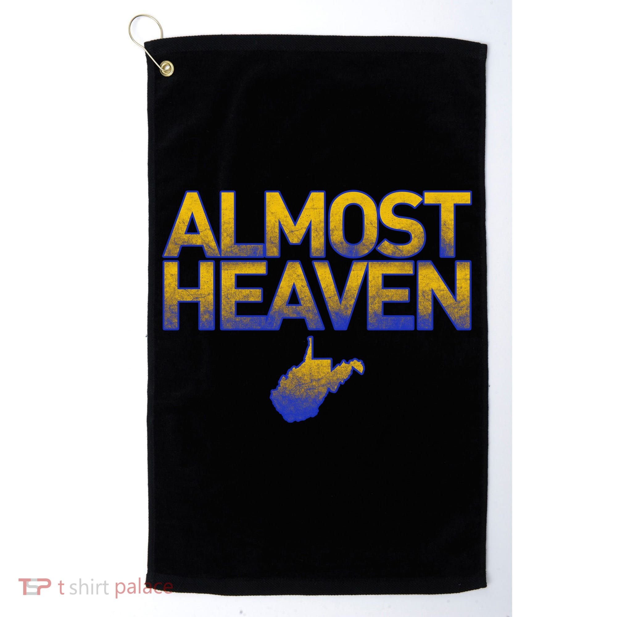 West Virginia Almost Heaven Golf Towel