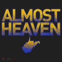 West Virginia Almost Heaven Golf Towel thumb 3