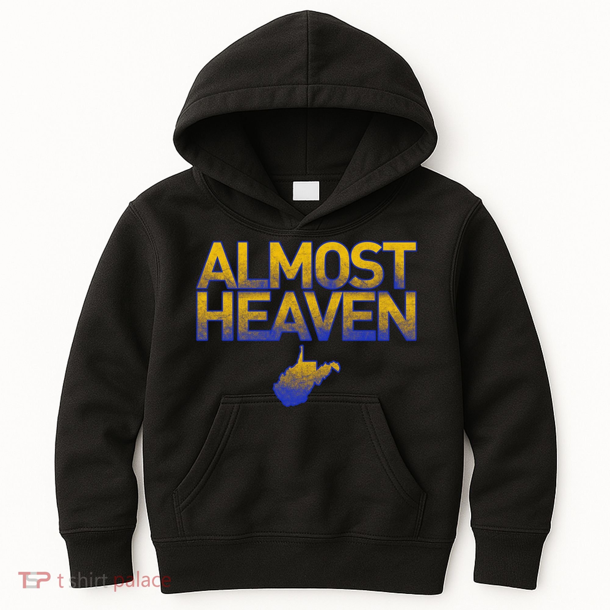 West Virginia Almost Heaven Kids Hoodie