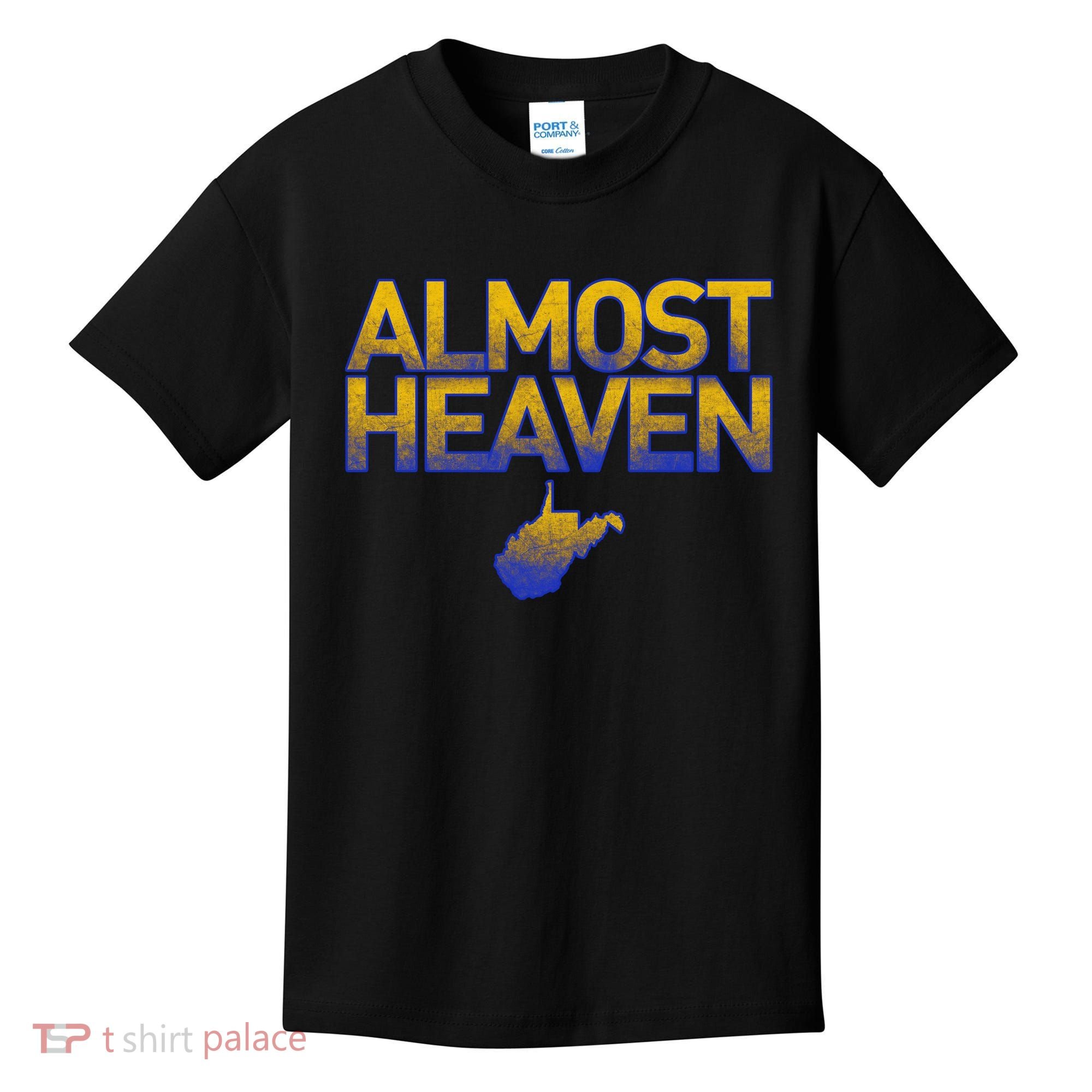West Virginia Almost Heaven Kids T-Shirt