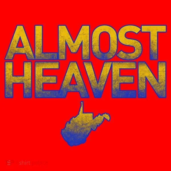 West Virginia Almost Heaven Santa Hat