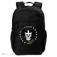 West Virginia Blue & Gold Till I'm Dead & Cold Backpack thumb 0