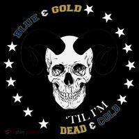 West Virginia Blue & Gold Till I'm Dead & Cold Women's Hoodie thumb 2