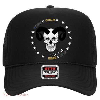 West Virginia Blue & Gold Till I'm Dead & Cold Hat