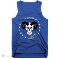 West Virginia Blue & Gold Till I'm Dead & Cold Tank Top thumb 0