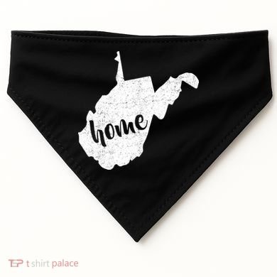 West Virginia Home State USA-Made Doggie Bandana