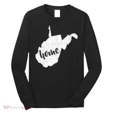 West Virginia Home State Long Sleeve Shirt