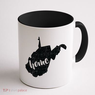 West Virginia Home State Coffee Mug back