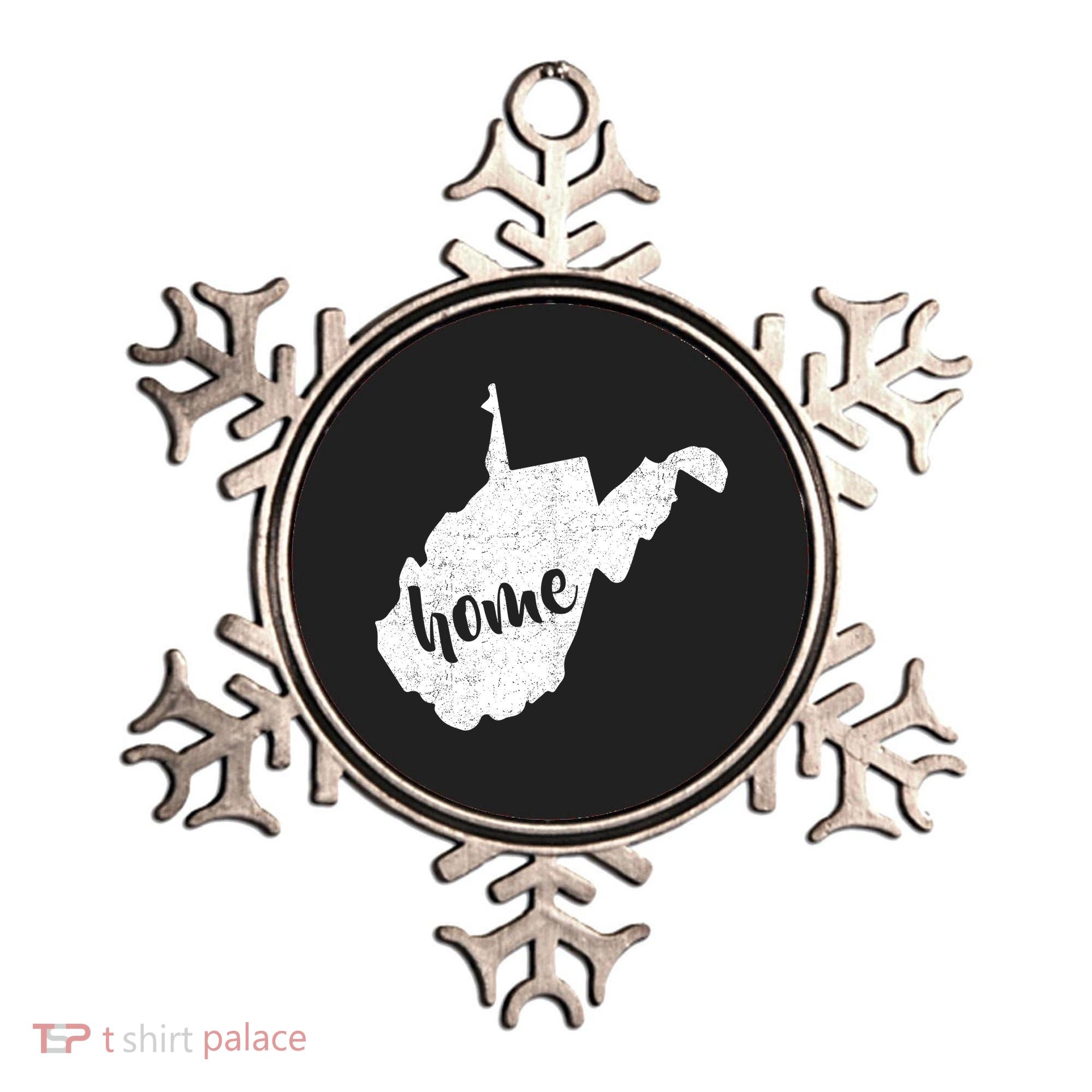 West Virginia Home State Ornament