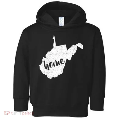 West Virginia Home State Toddler Hoodie