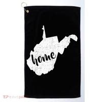 West Virginia Home State Golf Towel thumb 0