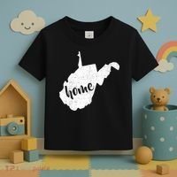 West Virginia Home State Toddler T-Shirt thumb 3