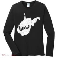 West Virginia Home State Women's Long Sleeve Shirt thumb 0