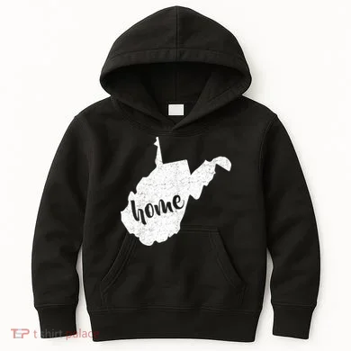 West Virginia Home State Kids Hoodie