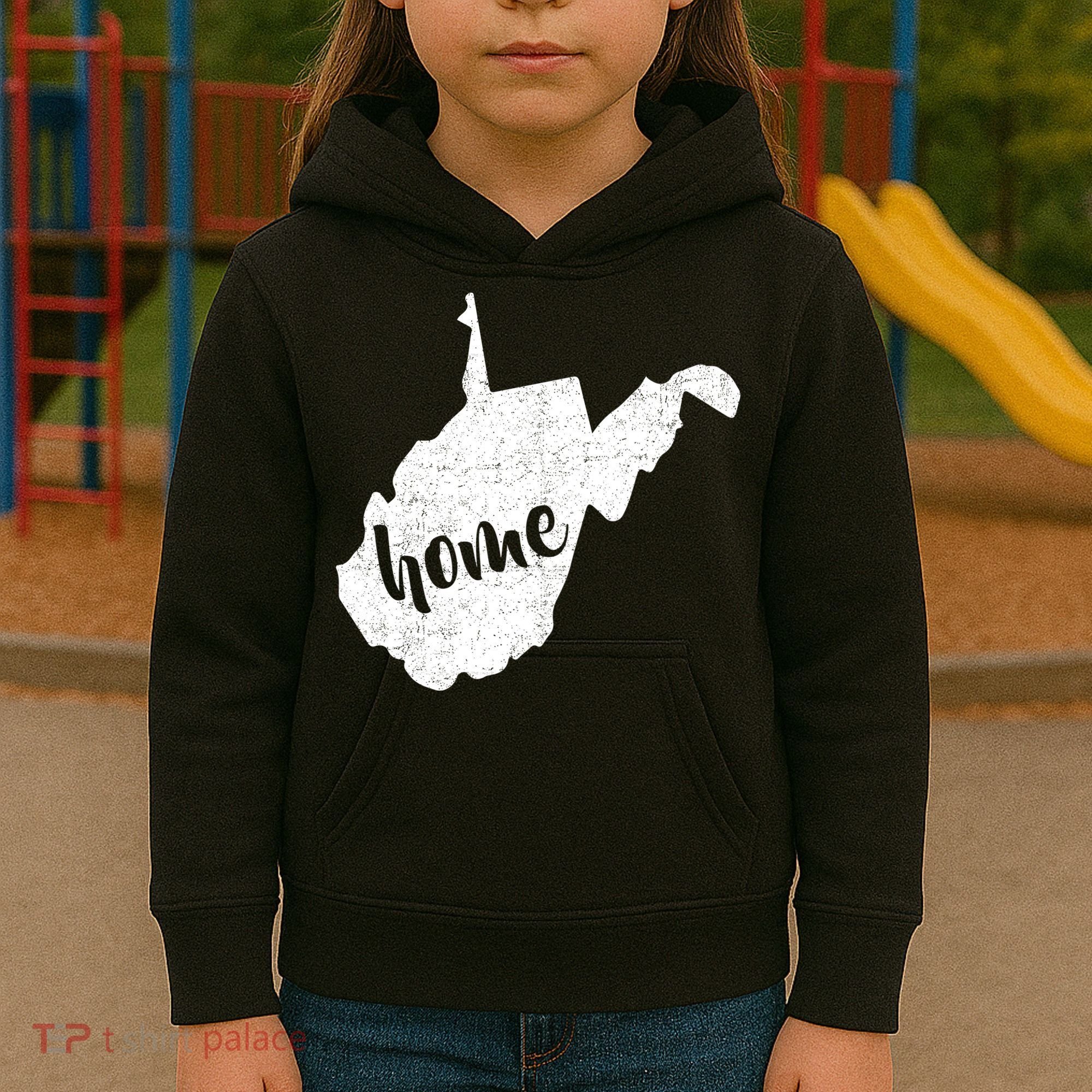 West Virginia Home State Kids Hoodie