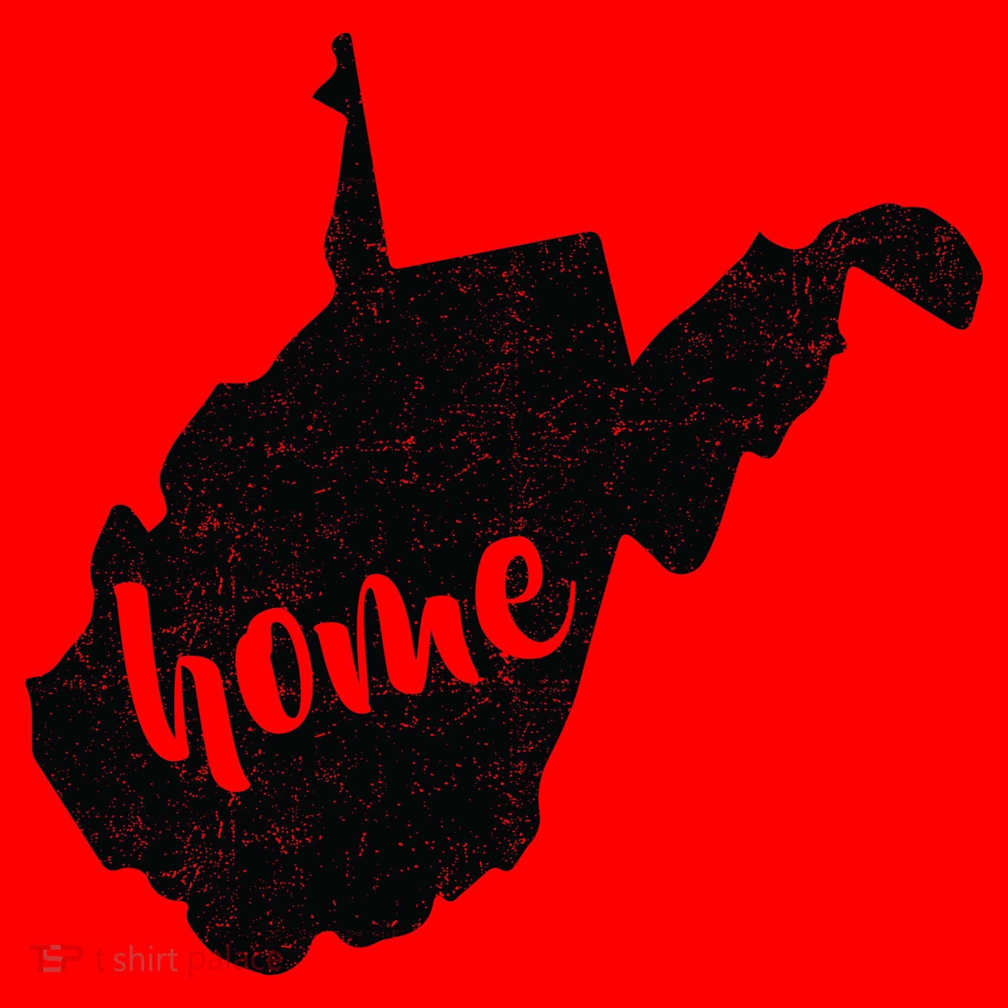 West Virginia Home State Santa Hat