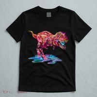 Wet Paint Colorful T-Rex T-Shirt thumb 5