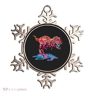 Wet Paint Colorful T-Rex Ornament