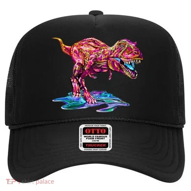 Wet Paint Colorful T-Rex Hat