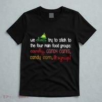 We Elves Try To Stick To Four Main Food Groups T-Shirt thumb 5