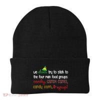 We Elves Try To Stick To Four Main Food Groups Beanie thumb 0