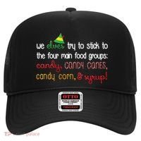 We Elves Try To Stick To Four Main Food Groups Hat thumb 0
