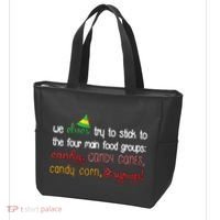 We Elves Try To Stick To Four Main Food Groups Tote Bag thumb 3