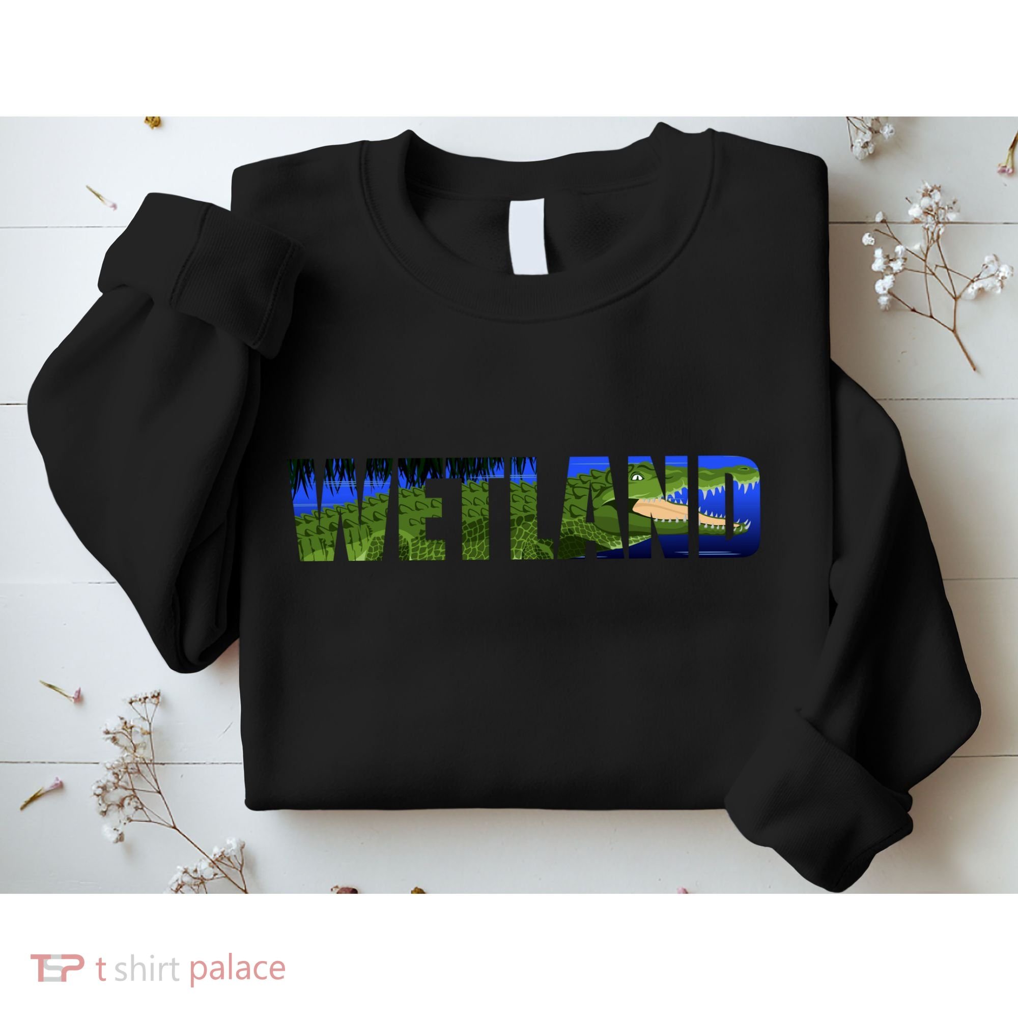 Wetland Gator Crocodile Sweatshirt