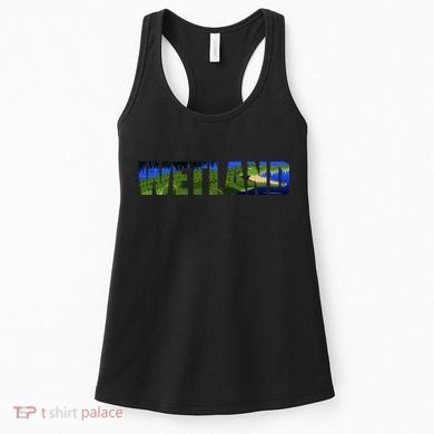 Wetland Gator Crocodile Women's Tank Top