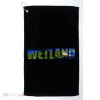 Wetland Gator Crocodile Golf Towel thumb 0