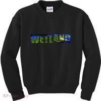 Wetland Gator Crocodile Kids Sweatshirt thumb 0