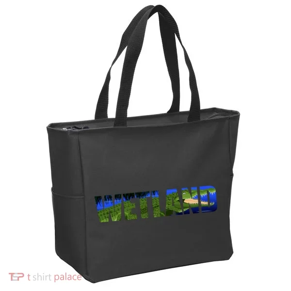 Wetland Gator Crocodile Tote Bag
