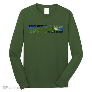 Wetland Gator Crocodile Long Sleeve Shirt
