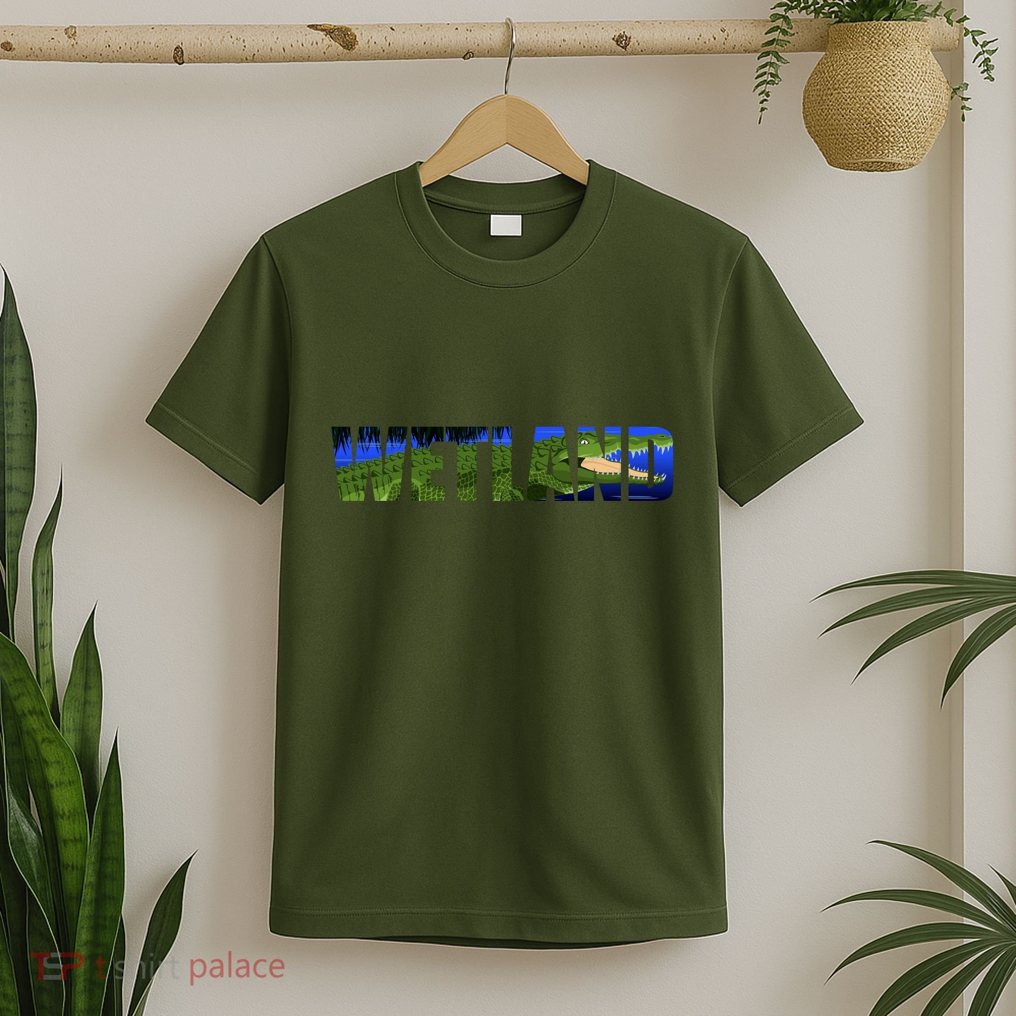 Wetland Gator Crocodile T-Shirt