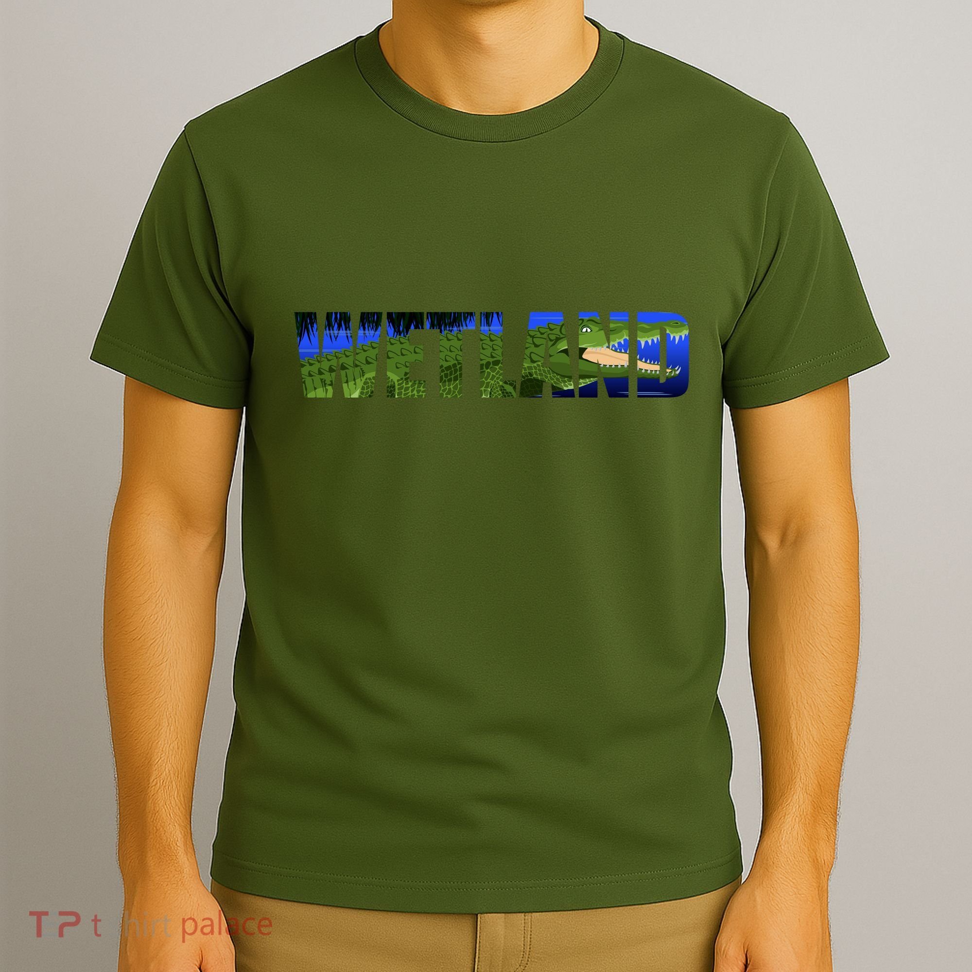 Wetland Gator Crocodile T-Shirt