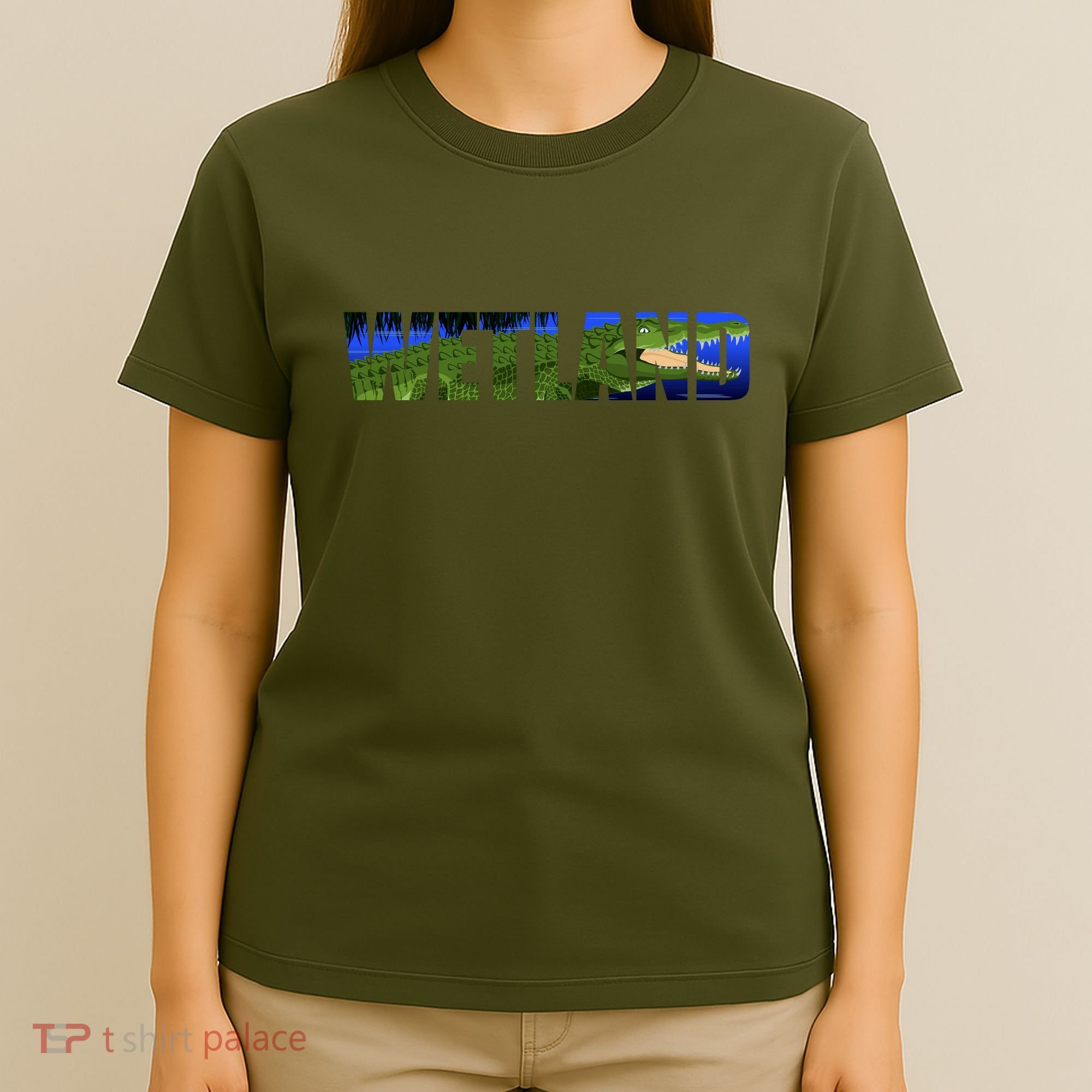 Wetland Gator Crocodile T-Shirt