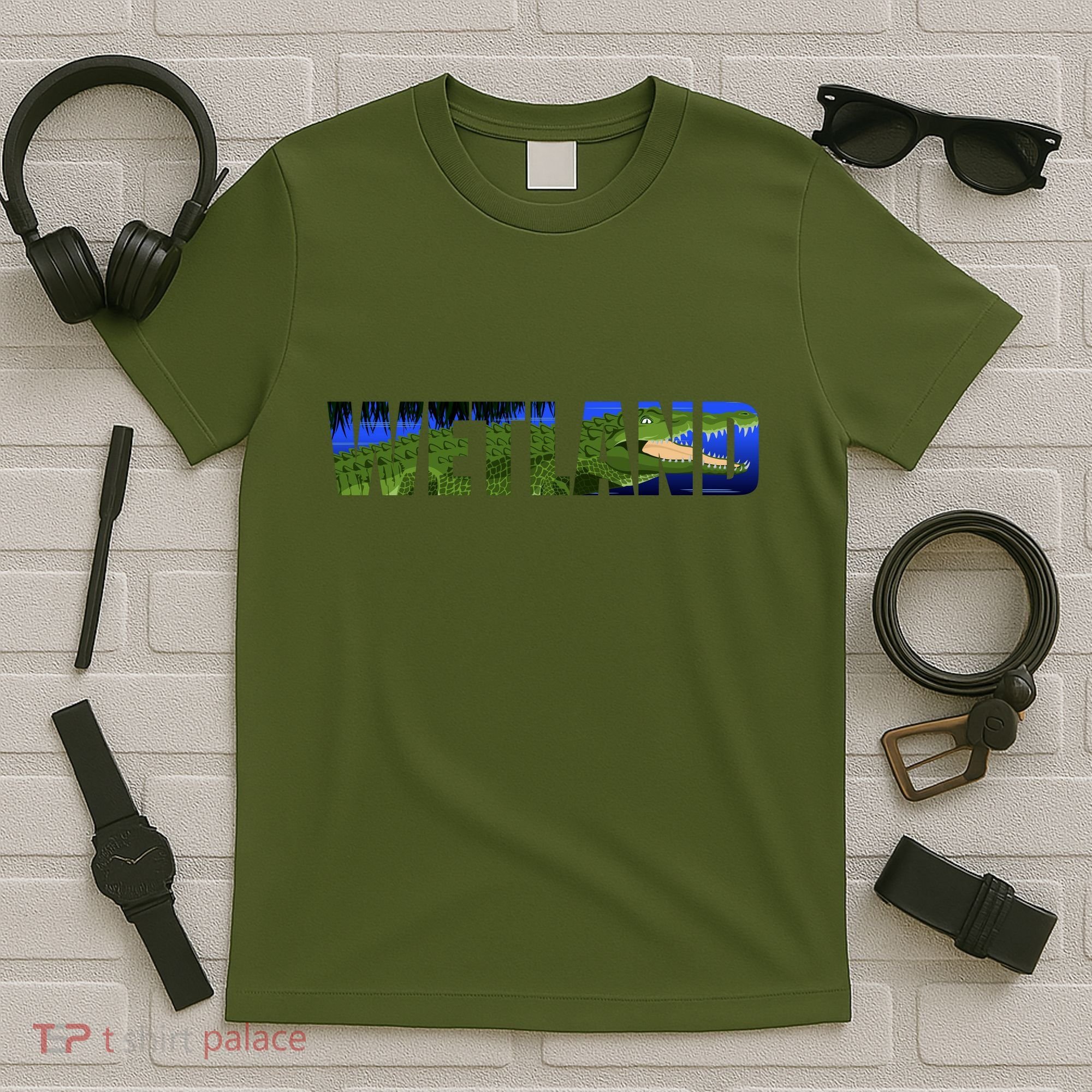 Wetland Gator Crocodile T-Shirt