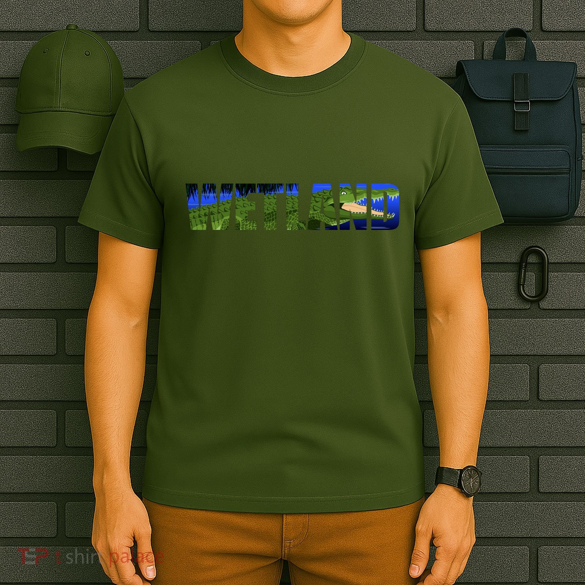 Wetland Gator Crocodile T-Shirt