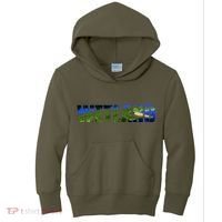 Wetland Gator Crocodile Kids Hoodie thumb 0